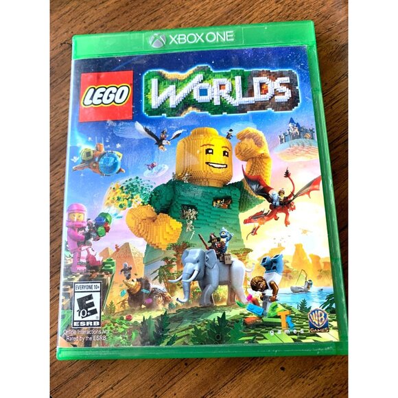 Lego Worlds XBox One Microsoft Video Game with case - Picture 4 of 4